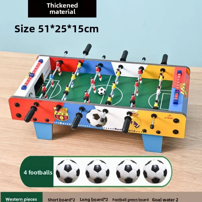 Tabletop Foosball Game Portable Soccer Board Game Sets Soccer Table Games for Adults Kids Toy Suitable for Families and Parties